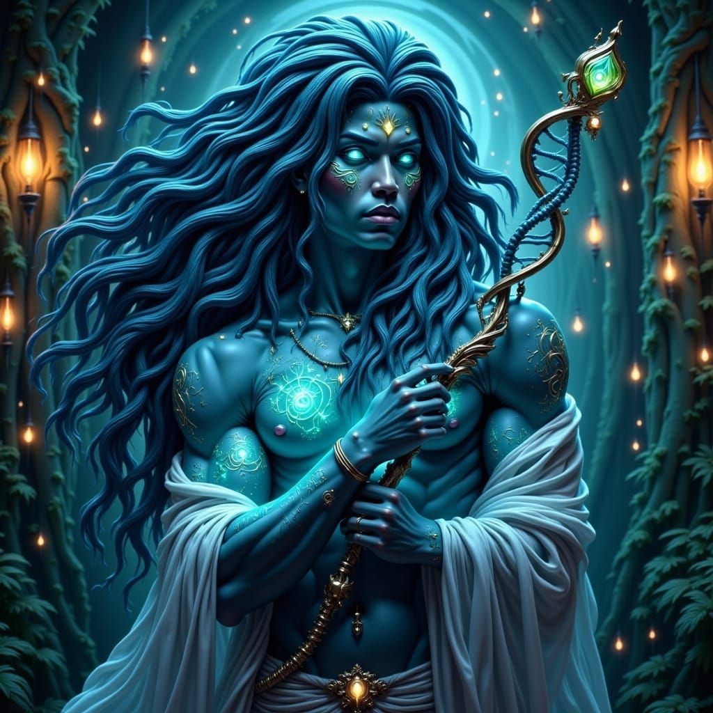 Ethereal Goddess of Genetic Code