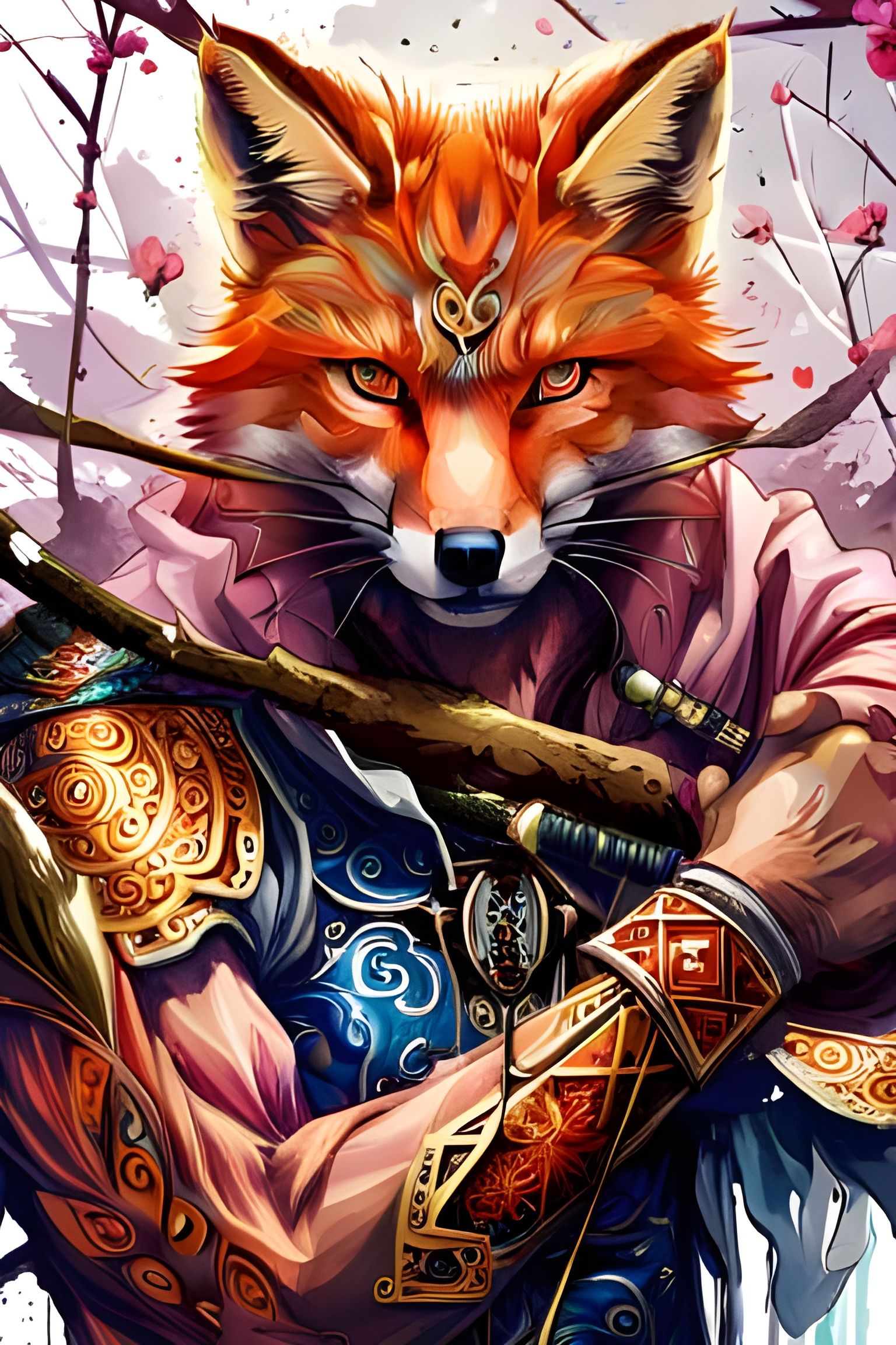 Fox Samurai