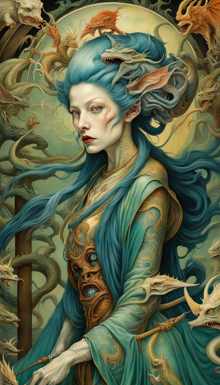 Tattooed Albino Contortionist Freak: A Fantasy Nightmare