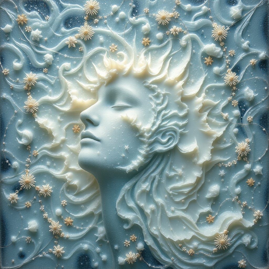 Frozen Ethernalism: Abstract Expression of Devotion