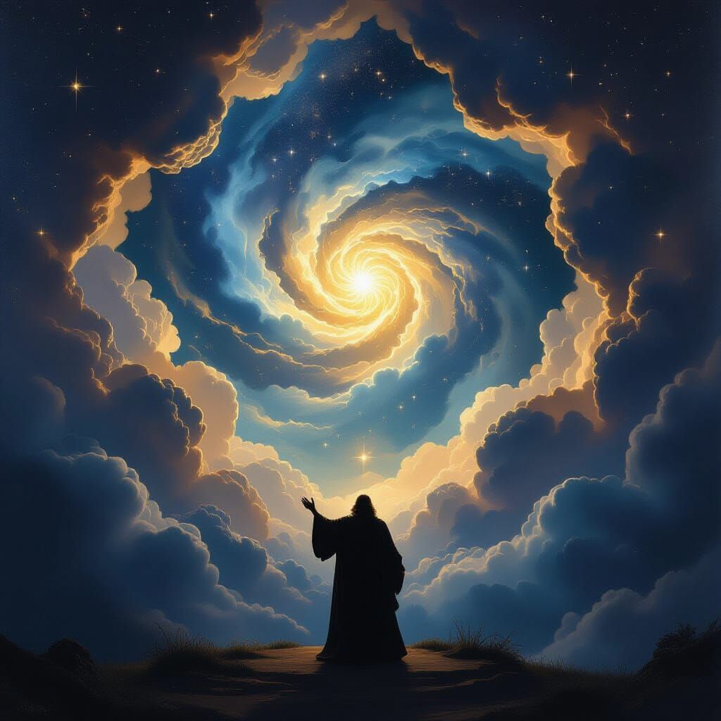 Divine Voice from Cosmic Clouds