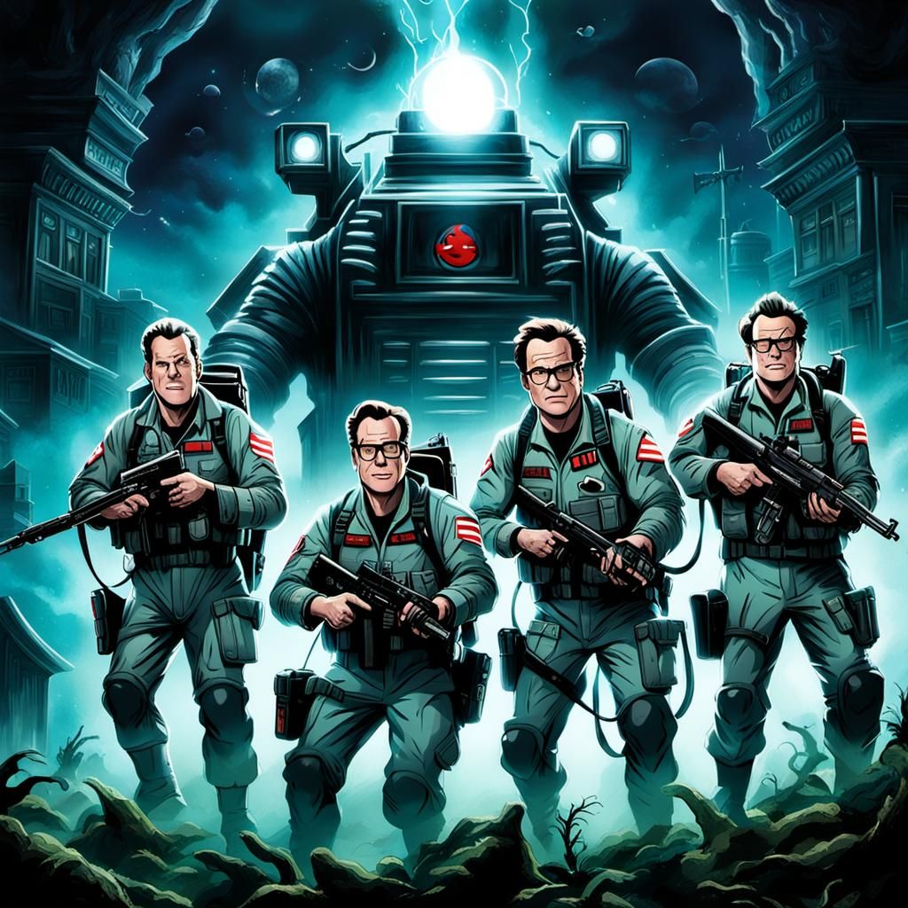 Ghostbusters as Sci-Fi Colonial Marines