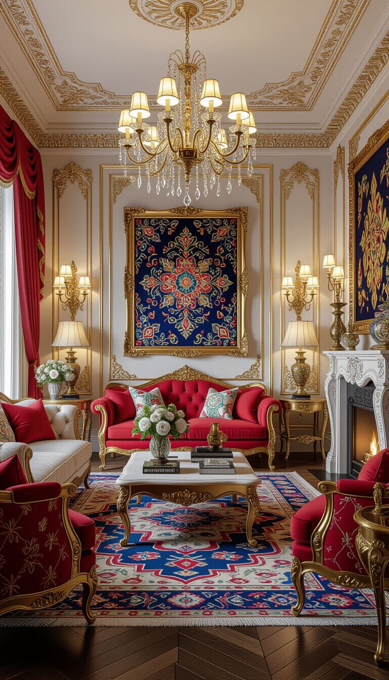 Maximalist Interior Design Bursting With Color and Detail