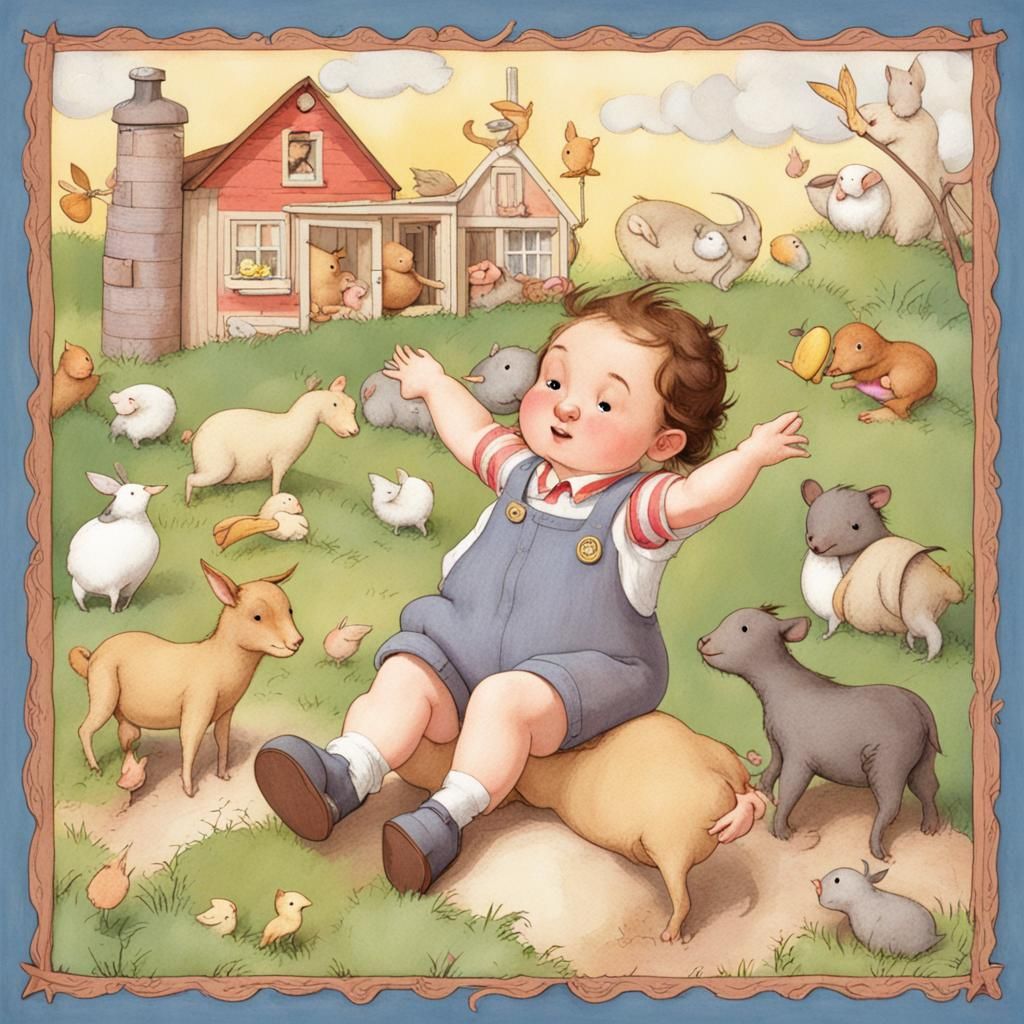 AI Realization of Nursery Rhymes