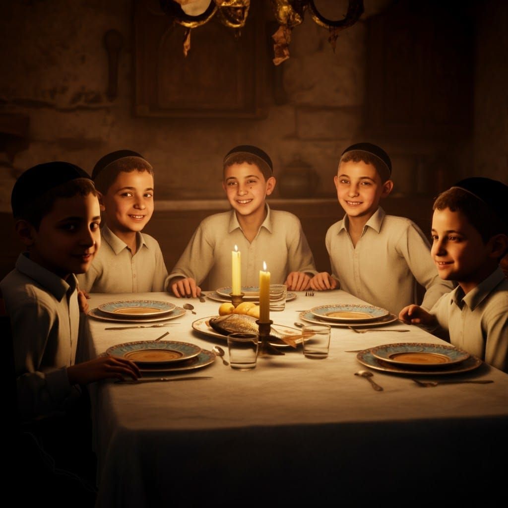 Shabbat Dinner: An Ultra-Orthodox Family Celebration