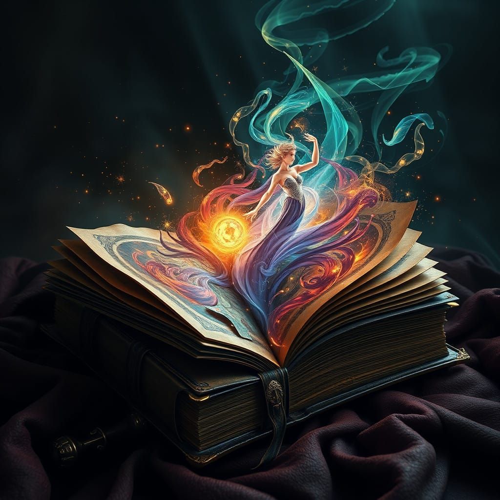 Enchanted Leatherbound Tome Unleashes Whimsical Wonder