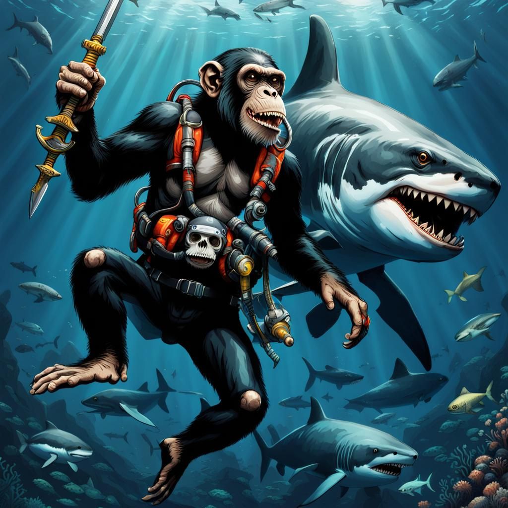 The AverageChimp Goes Fishing