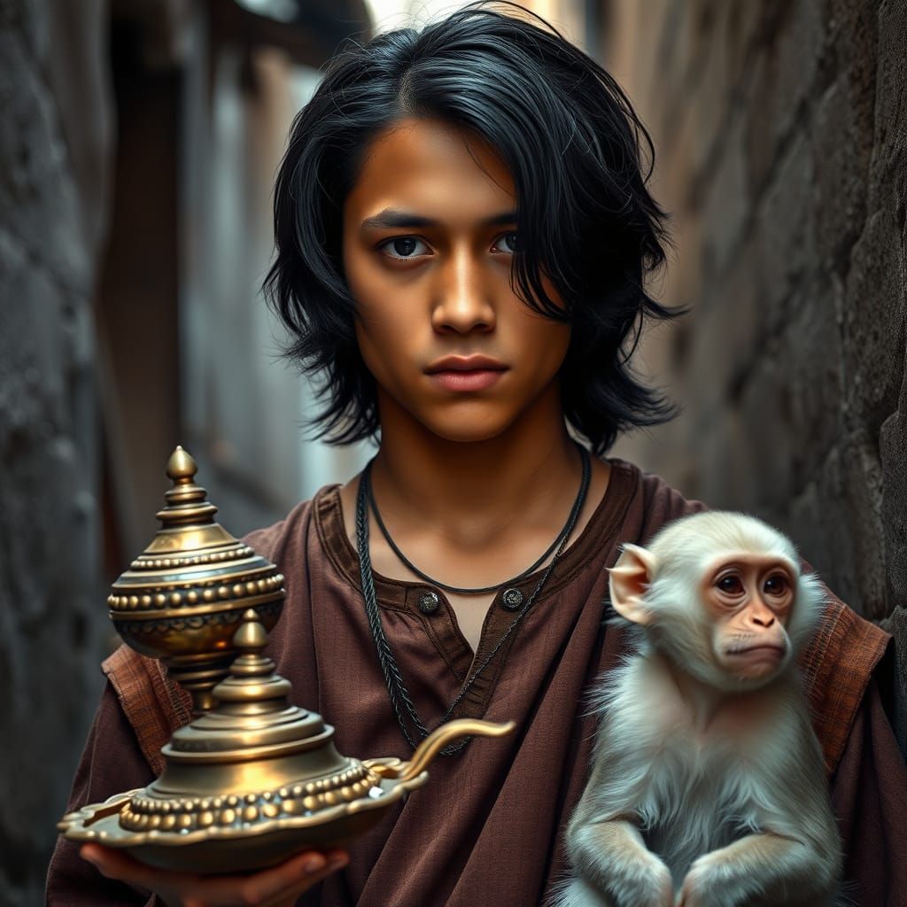 Prince Varek in a Moody Street Scene