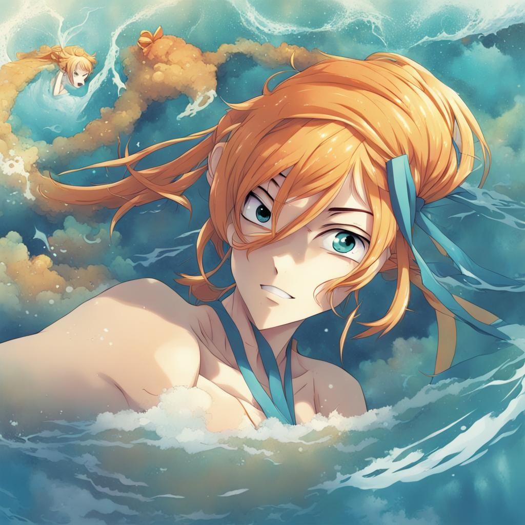 Nami Anime Key Visual Manga Style