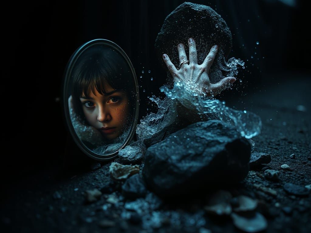 Points on the Curve a Dust-Storm Screeching Shrill a Strong-...