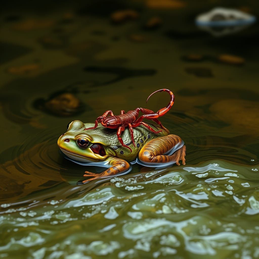Scorpion and Frog