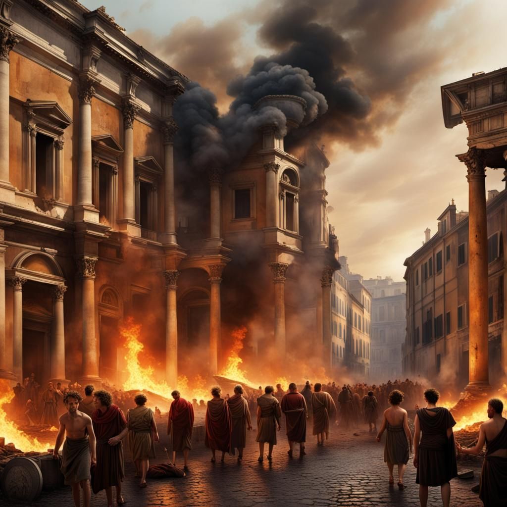 Dystopian Ancient Rome in 400 A.D.