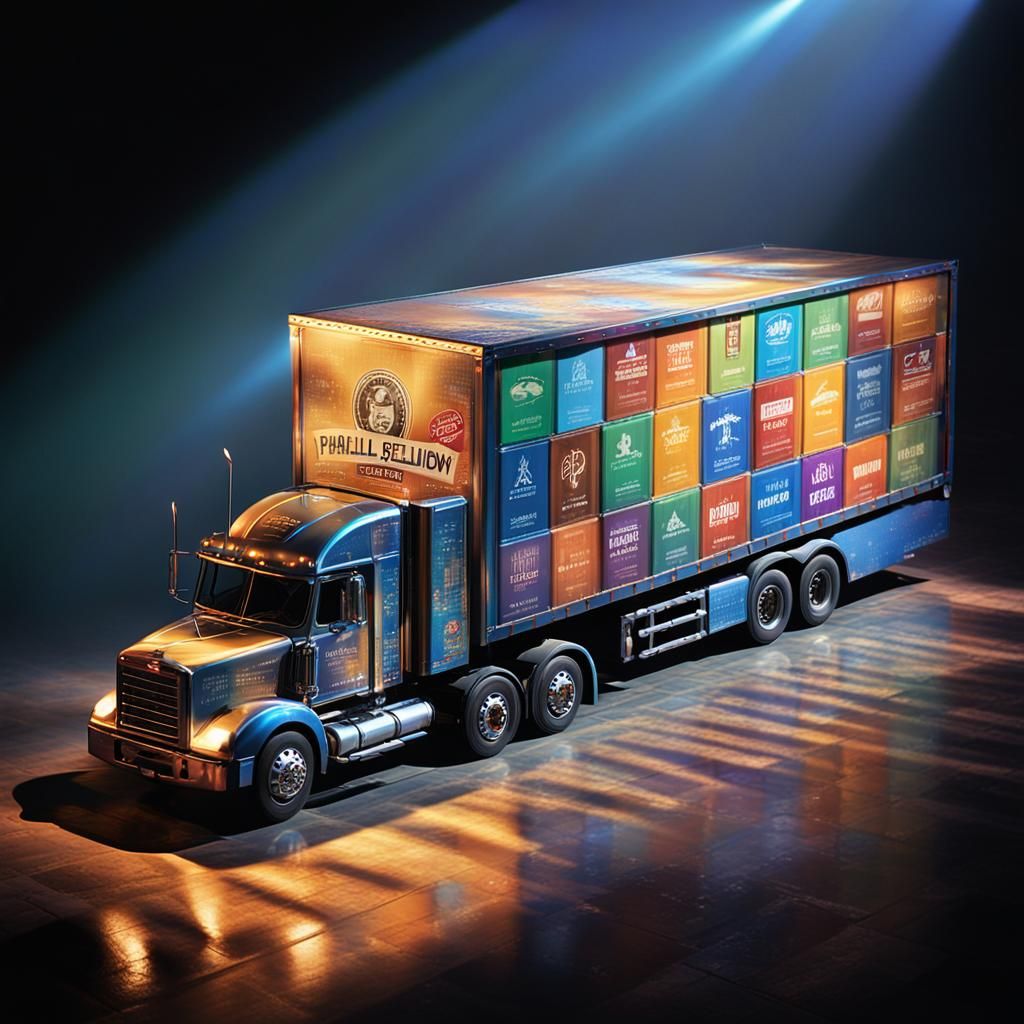 Speech Delivery Truck in Magic Realism