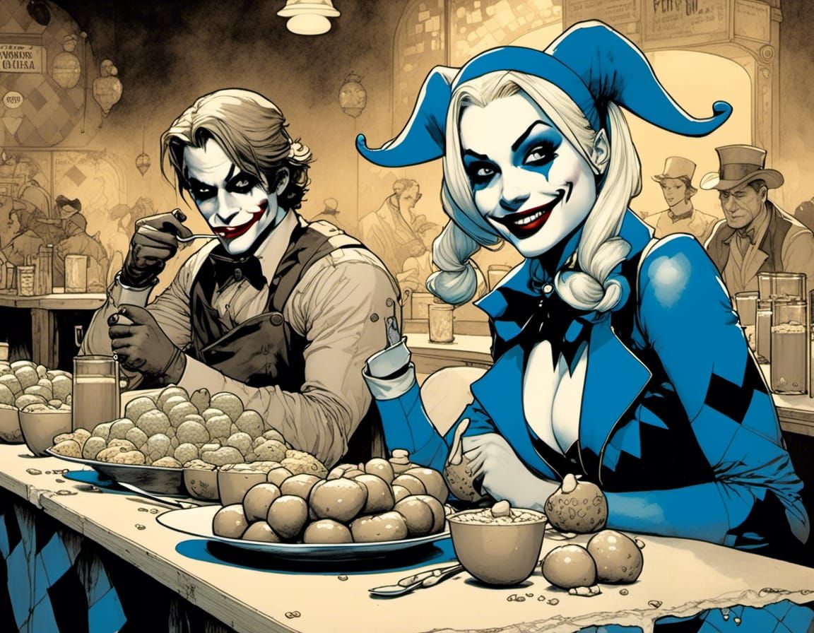 Dark Fairytale: Harley Quinn as Wendy