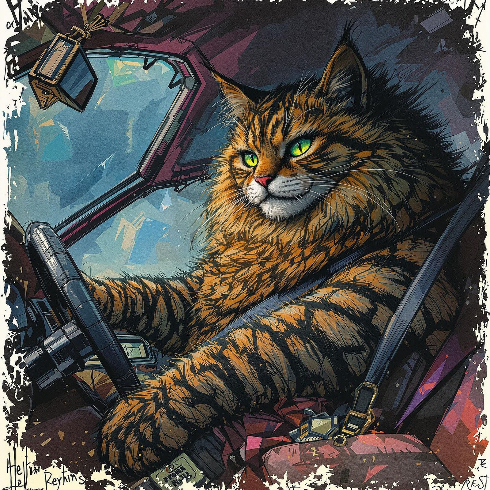 Giant Pallas Cat's Trip to the Butcher