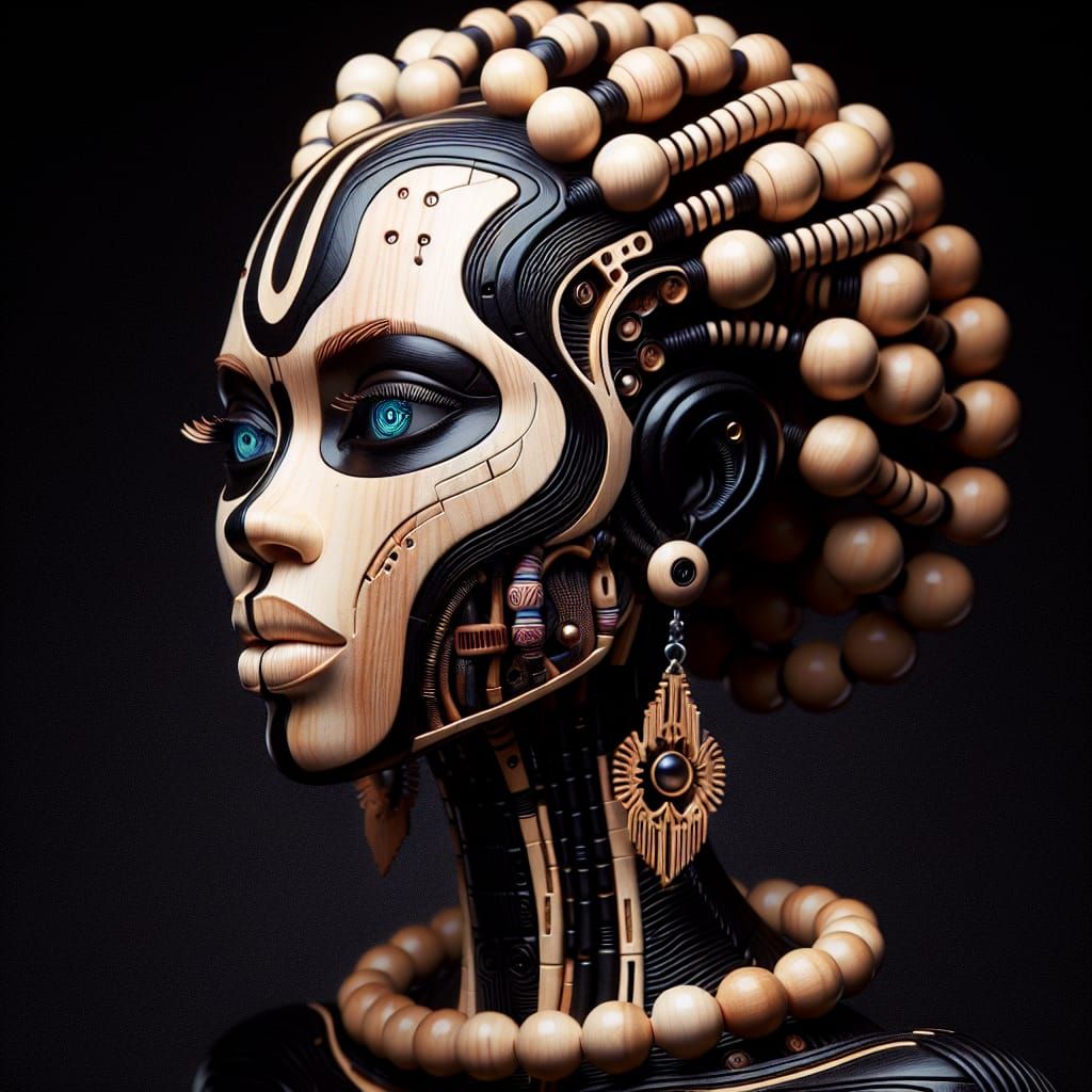 Wood-made Cyborg #117