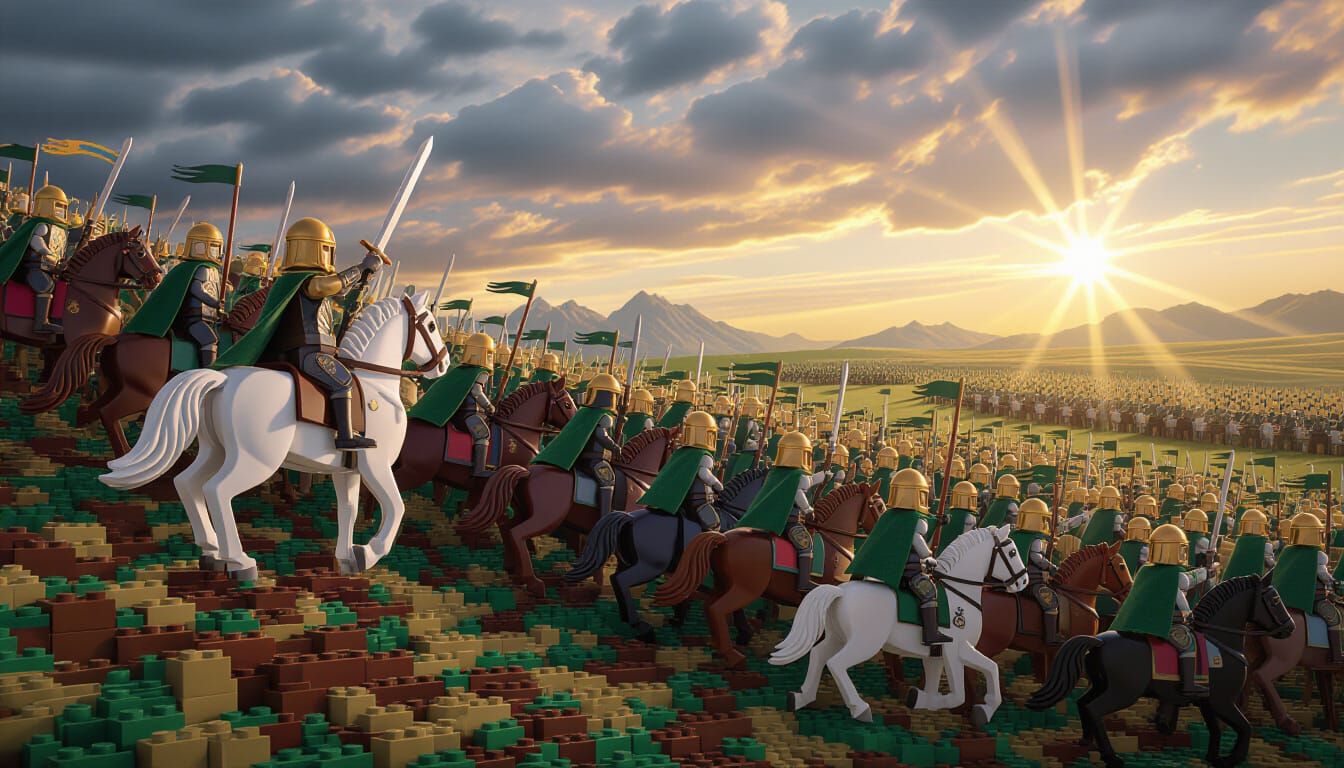 LEGO Riders of Rohan Charge into Battle