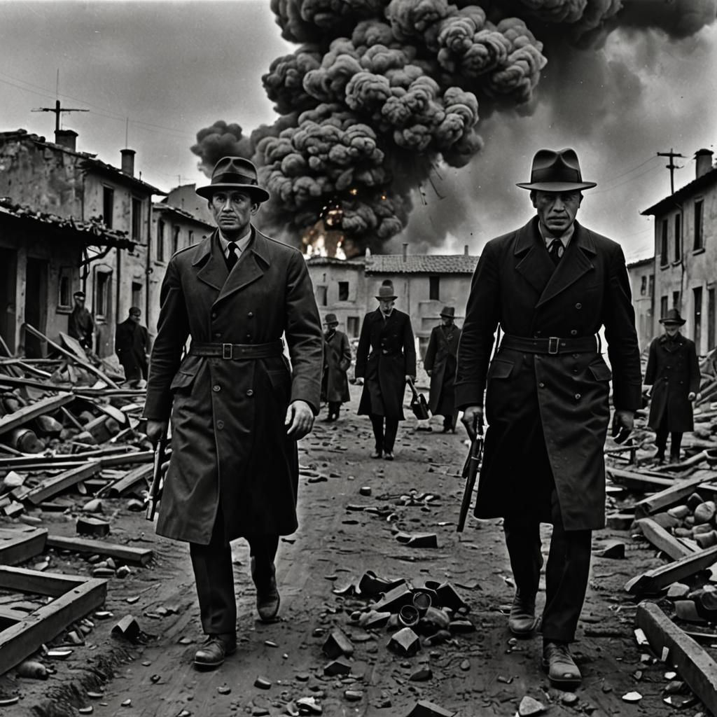 Atomic Warfare Anguish in Expressionist Film Noir