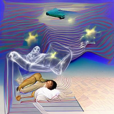 Ethereal Astral Projection Scene