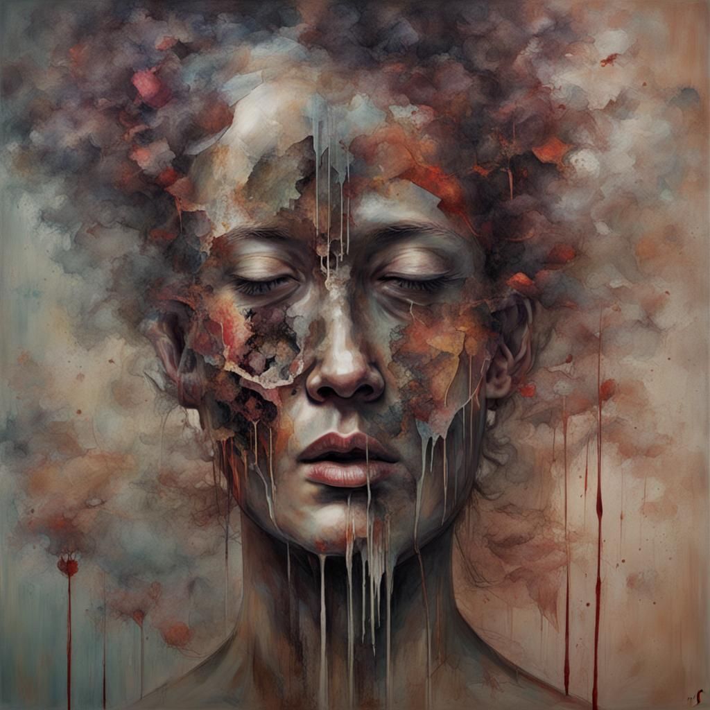 Abstract AI Interpretation of Trauma