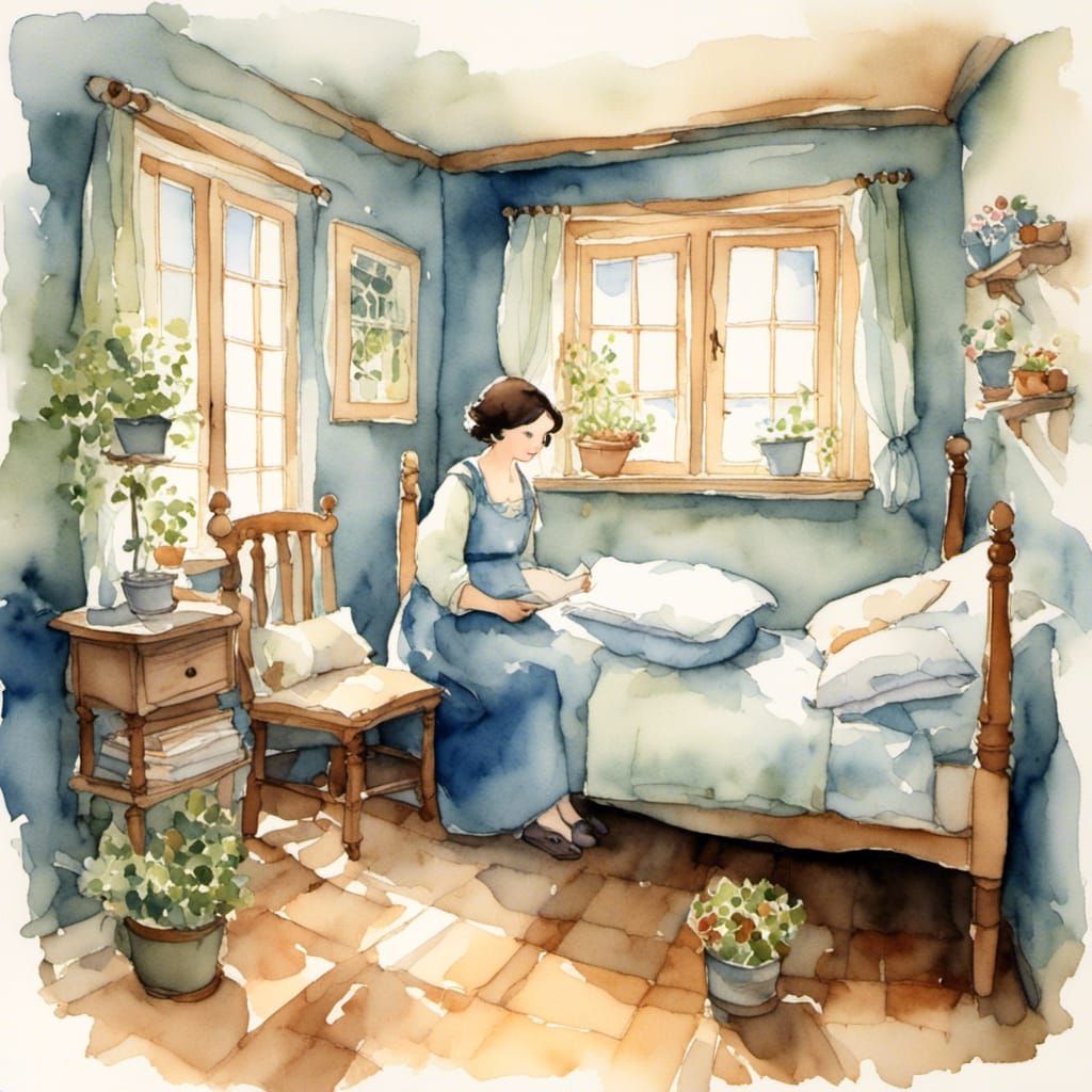 perfect swedish room <lora:Storybooks:1.0> Storybook