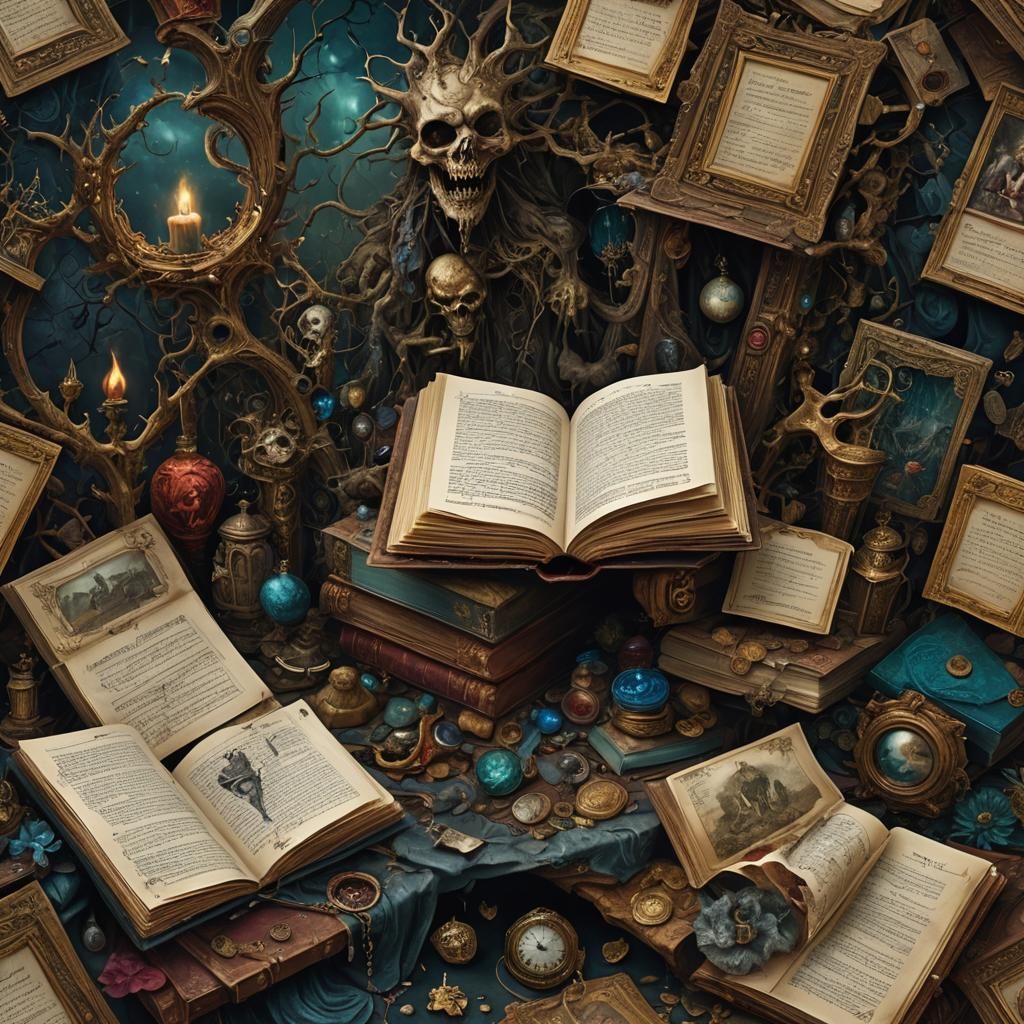 Mad Poet's Folio: Detailed Matte Painting