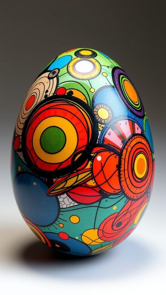 Abstract Egg  Design