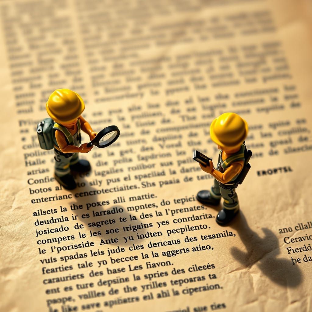 Vintage Page Delves into Ancient Textures in Anime Style