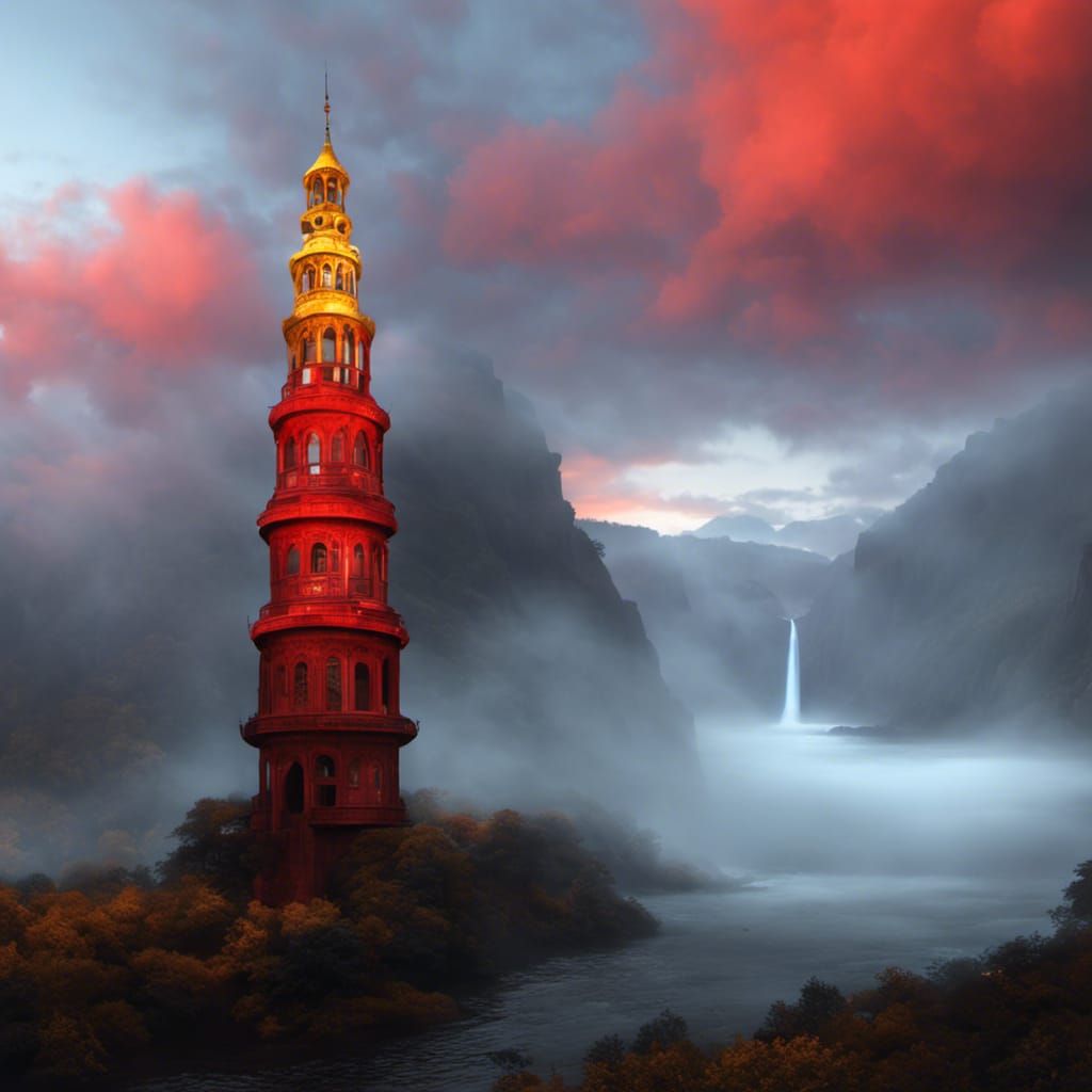 San Journo Tower Overlooking Mallory Gorge