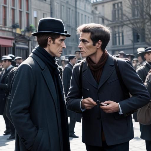 Pickpocket Scene: A Moment of Deception