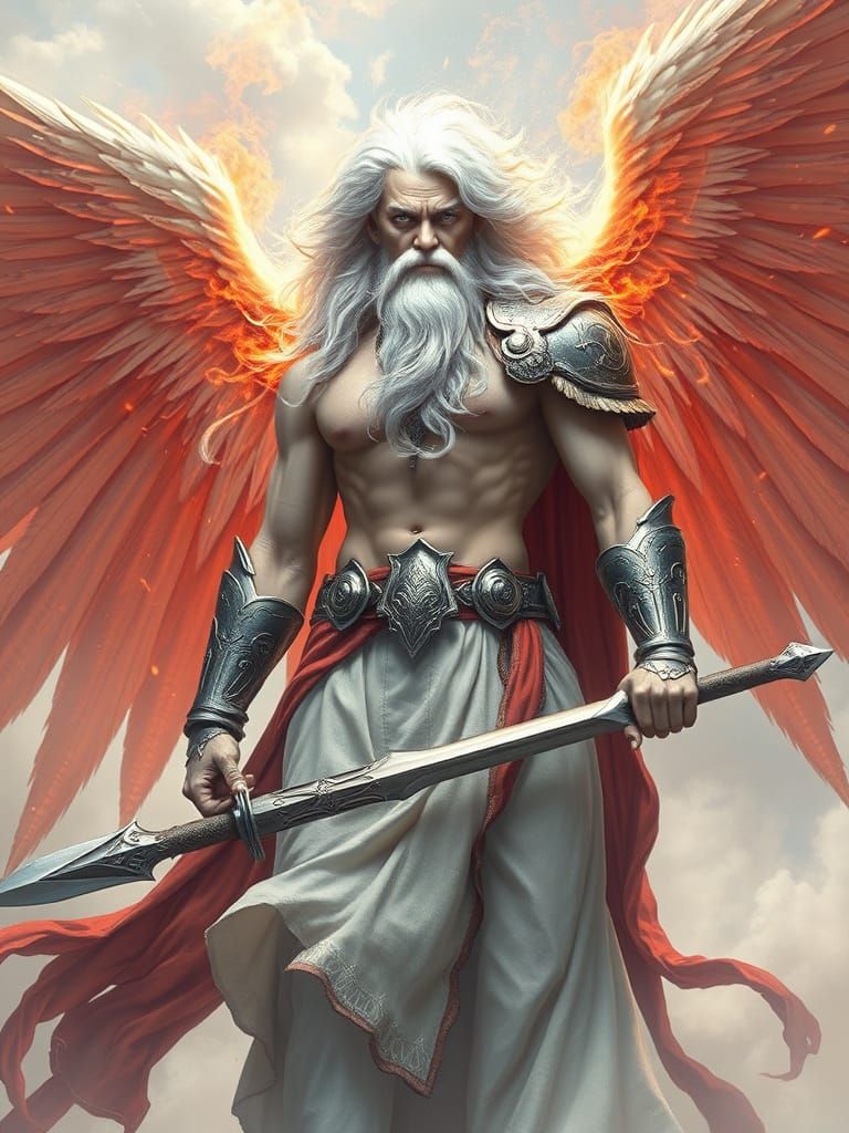 Ancient God of Legend Unveiled in Hyperrealistic Fantasy Art