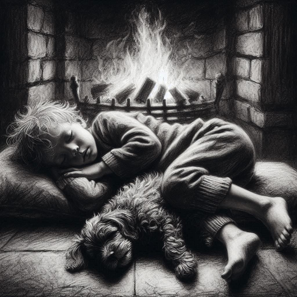 Simple Charcoal Drawing