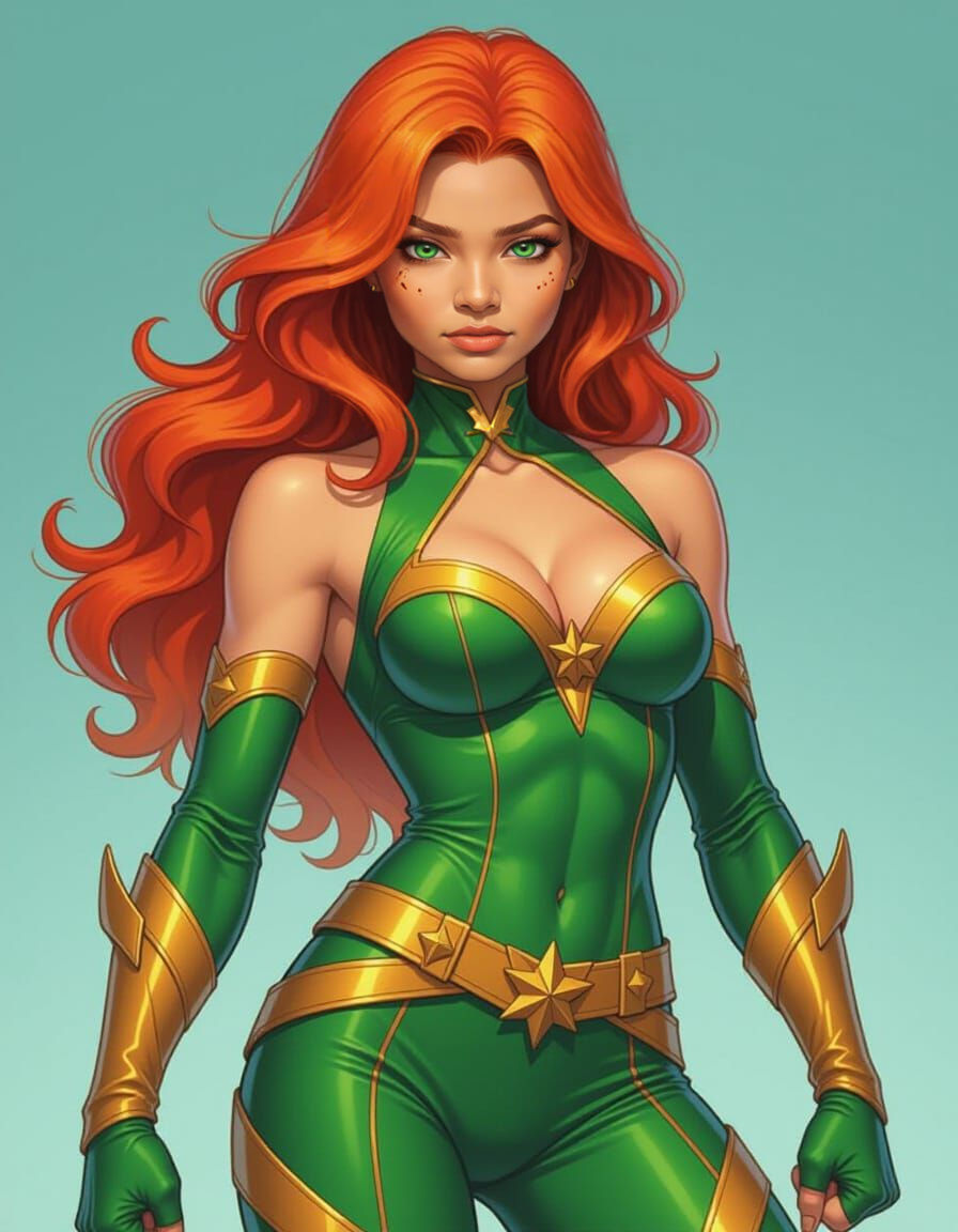 Paris Berelc as Starfire: Cinematic Superheroine