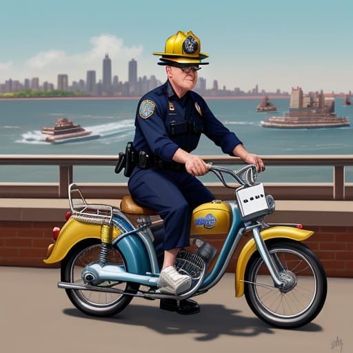 Dogs in Miniature Human Professions