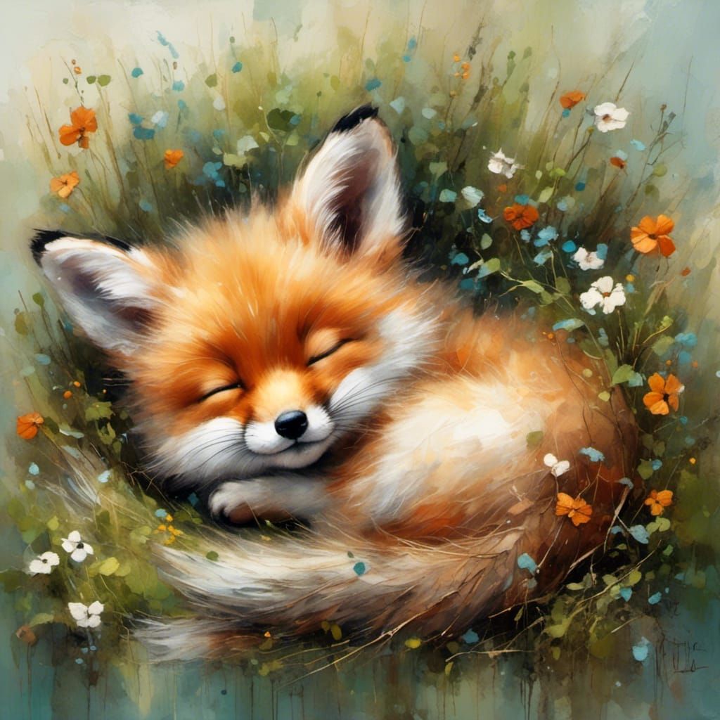 Sleepy Fox