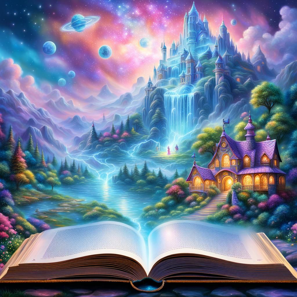 Fairy Tale Book Comes to Life in Ethereal Fantasy