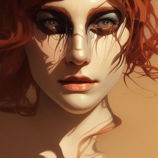 Whimsical Halloween Horse Portrait in Hyperdetailed Style