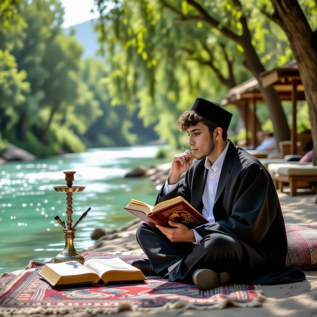 Contemplative Student by Jordan River: Professional Photogra...