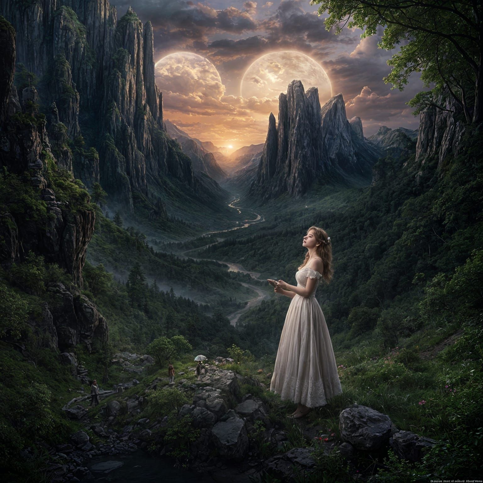 Romantic Matte Painting: Rediscovering Love