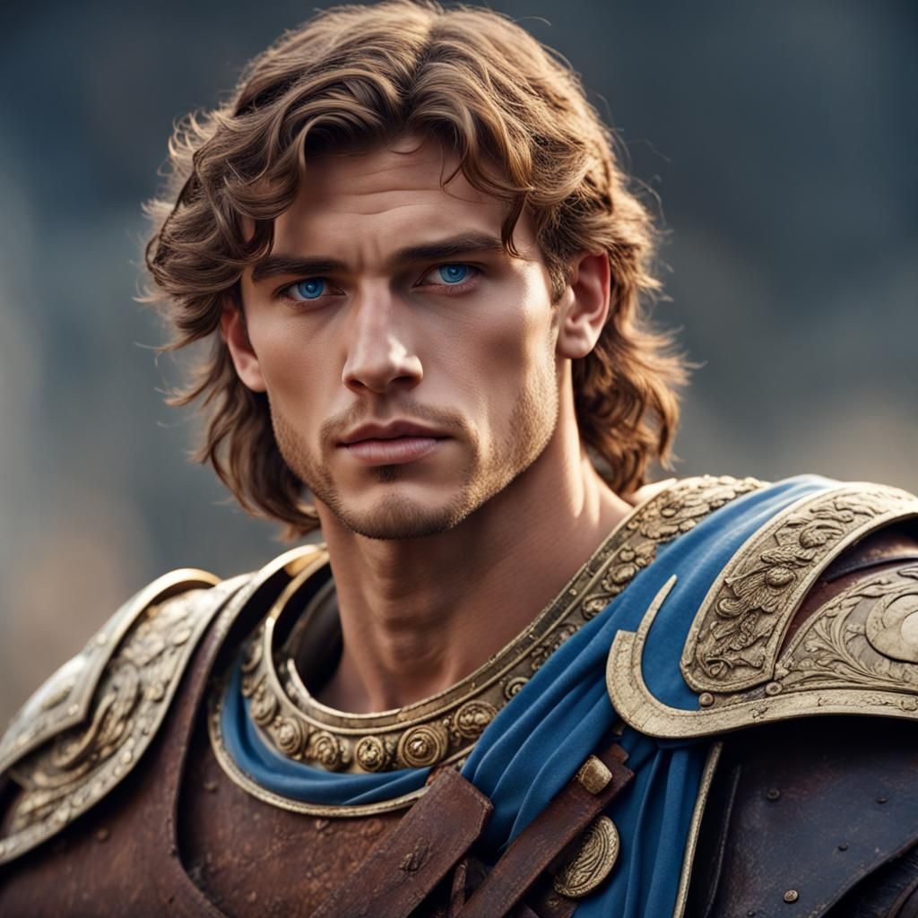 Roman General on Battlefield, 3D Digital Art