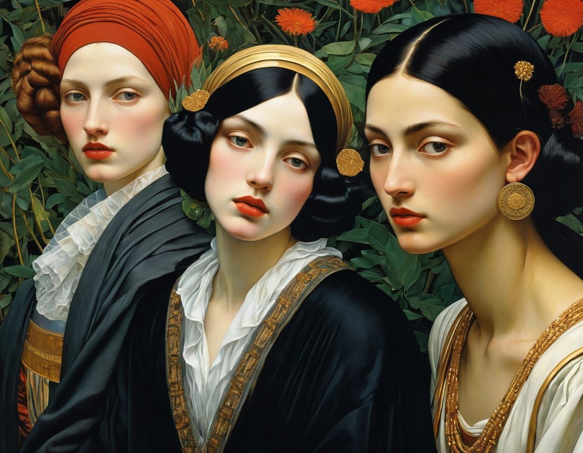 Diverse Artistic Styles Blend in One Image