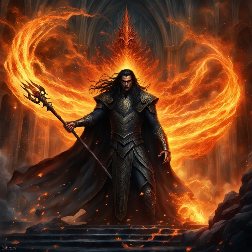 Melkor, the fallen Vala