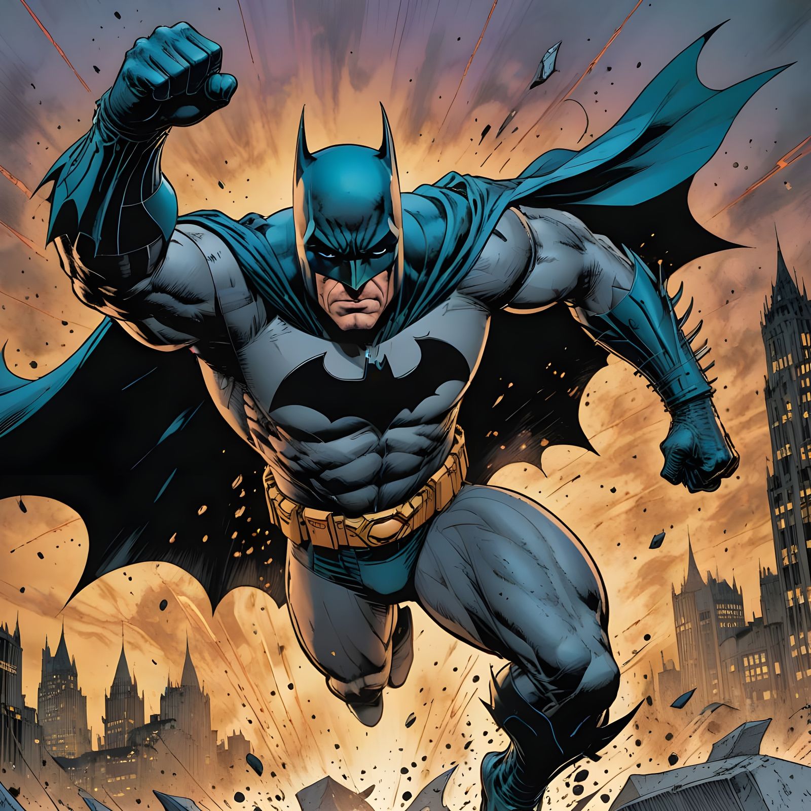 Comic Book Style (Challenge)