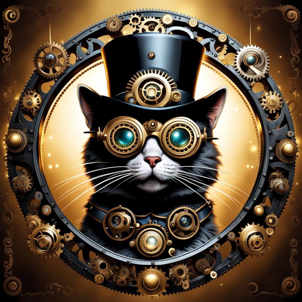 Steampunk Cat