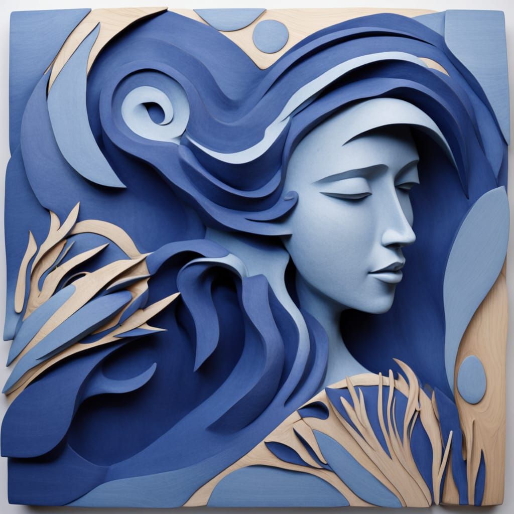 Natural Wooden Pop Sculpture Inspired by Sotoo