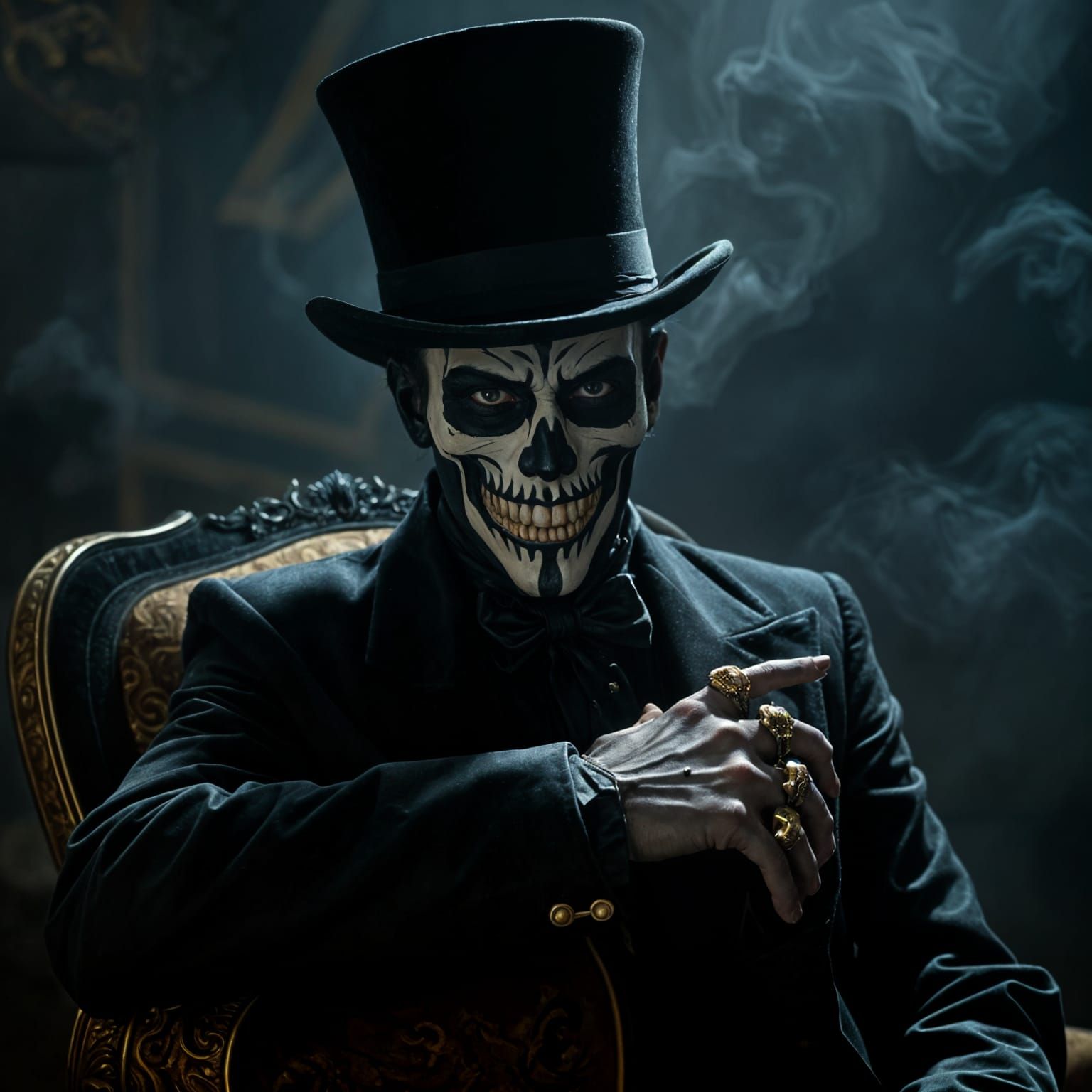 Elegant Voodoo Aristocrat Exudes Mystique and Foreboding in ...