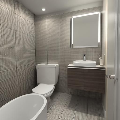 AI Generated Image of Using the Bathroom