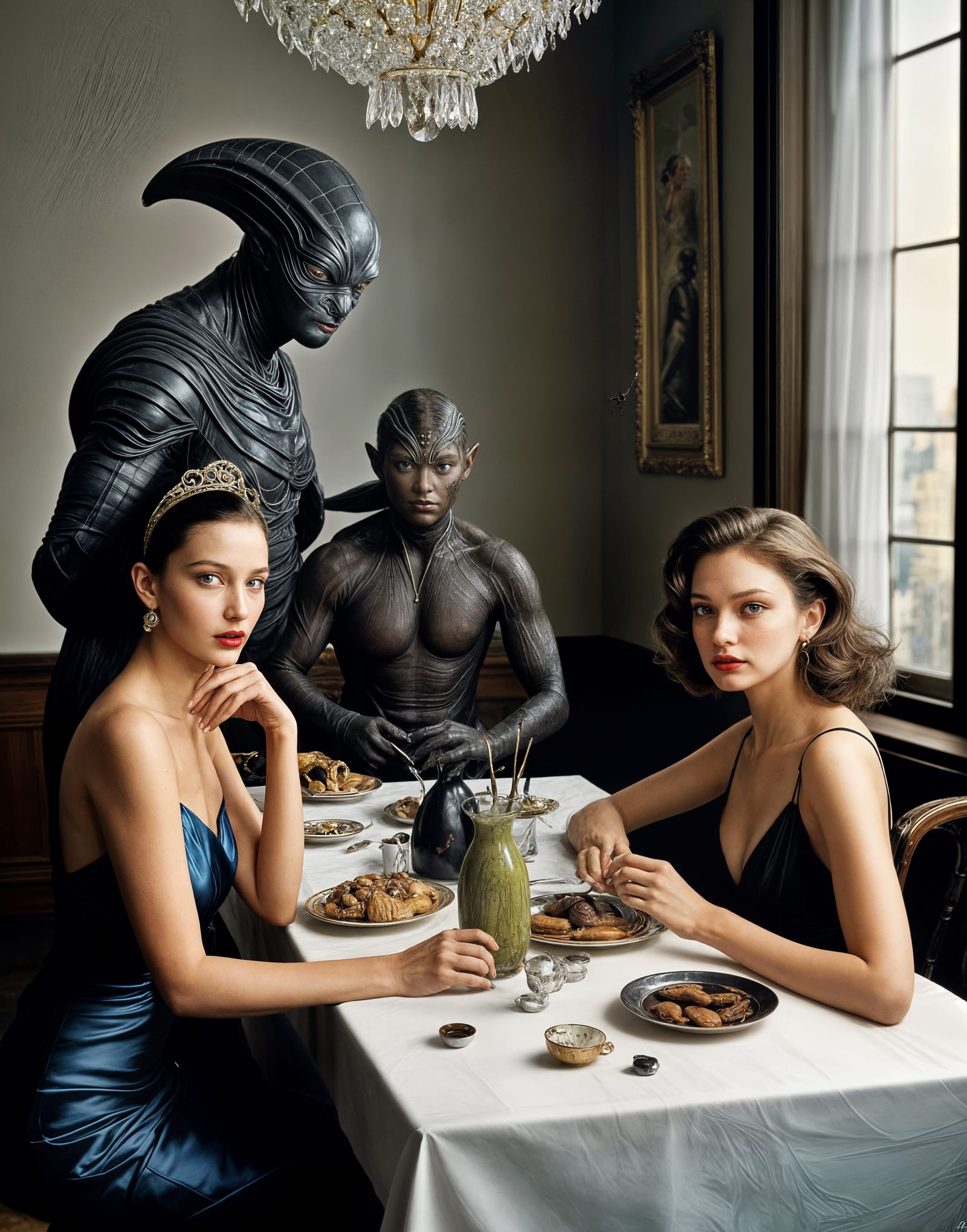 Exotic Pets and Aliens Mingle in City Home