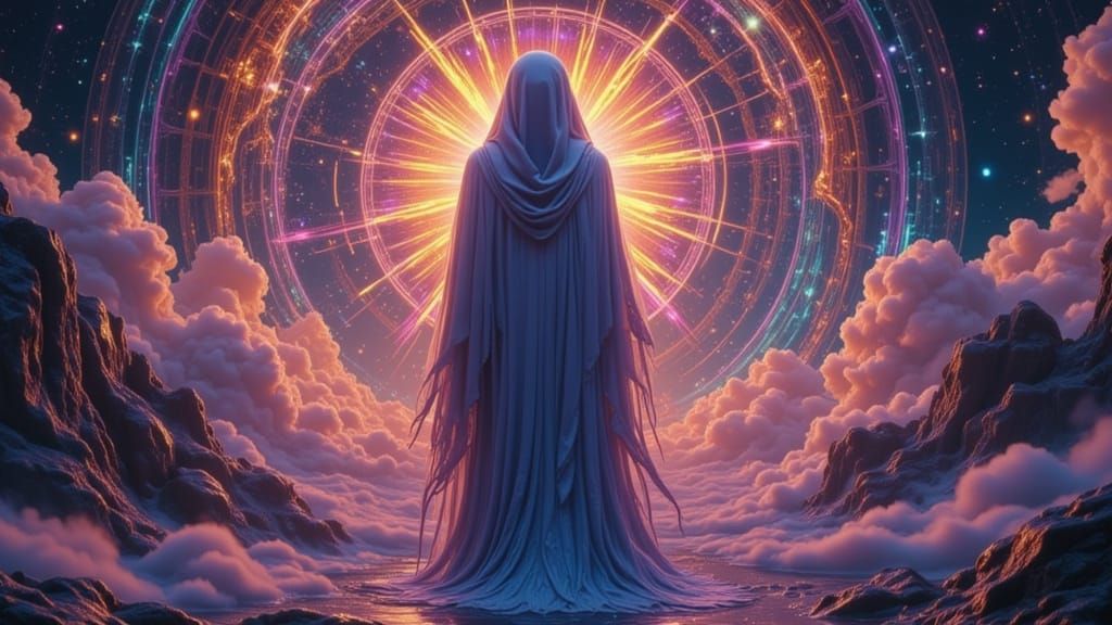 Ethereal Clairvoyants Reveal Future in Electric Mist