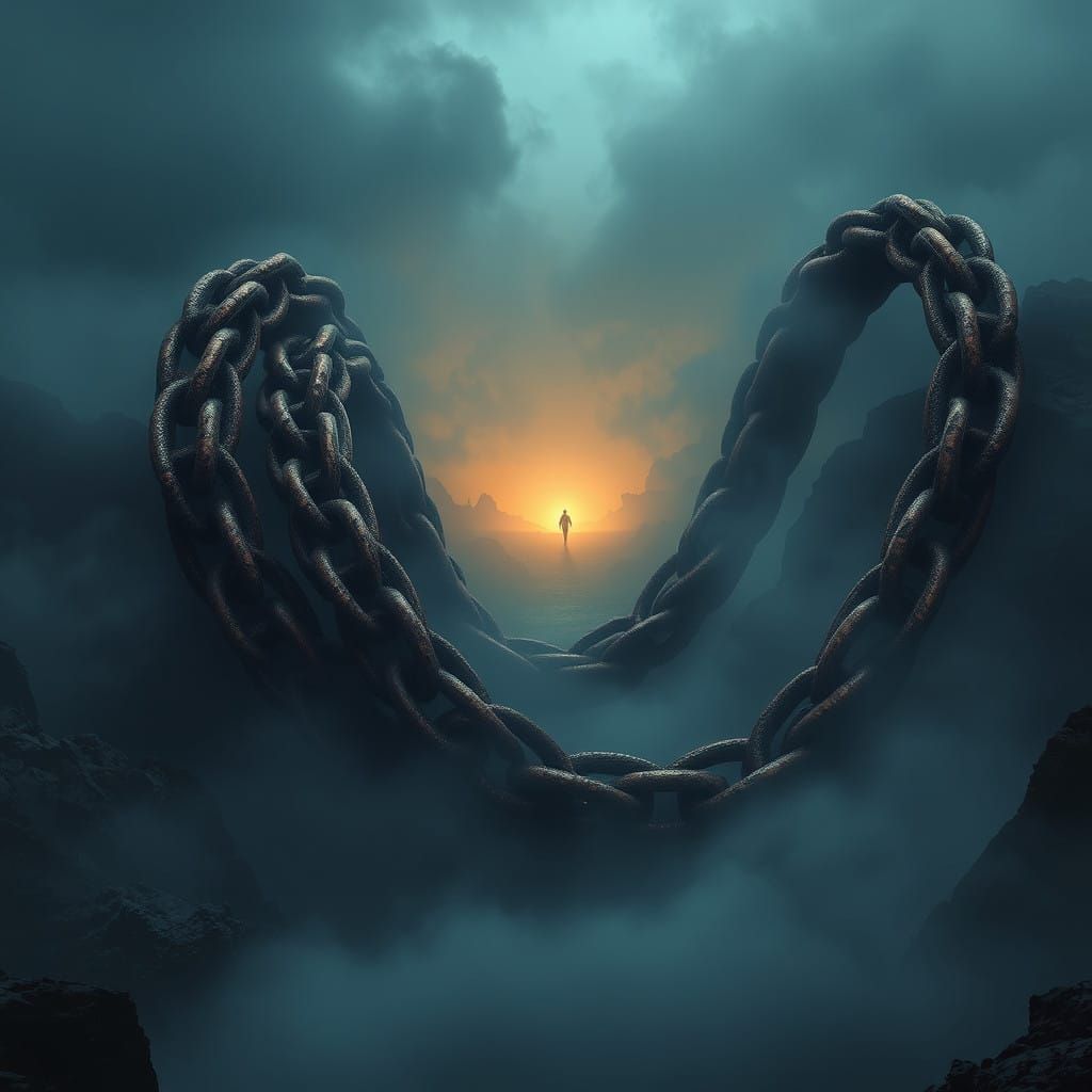 Twisted Shadows: A Hyper-Realistic Portal to Hope